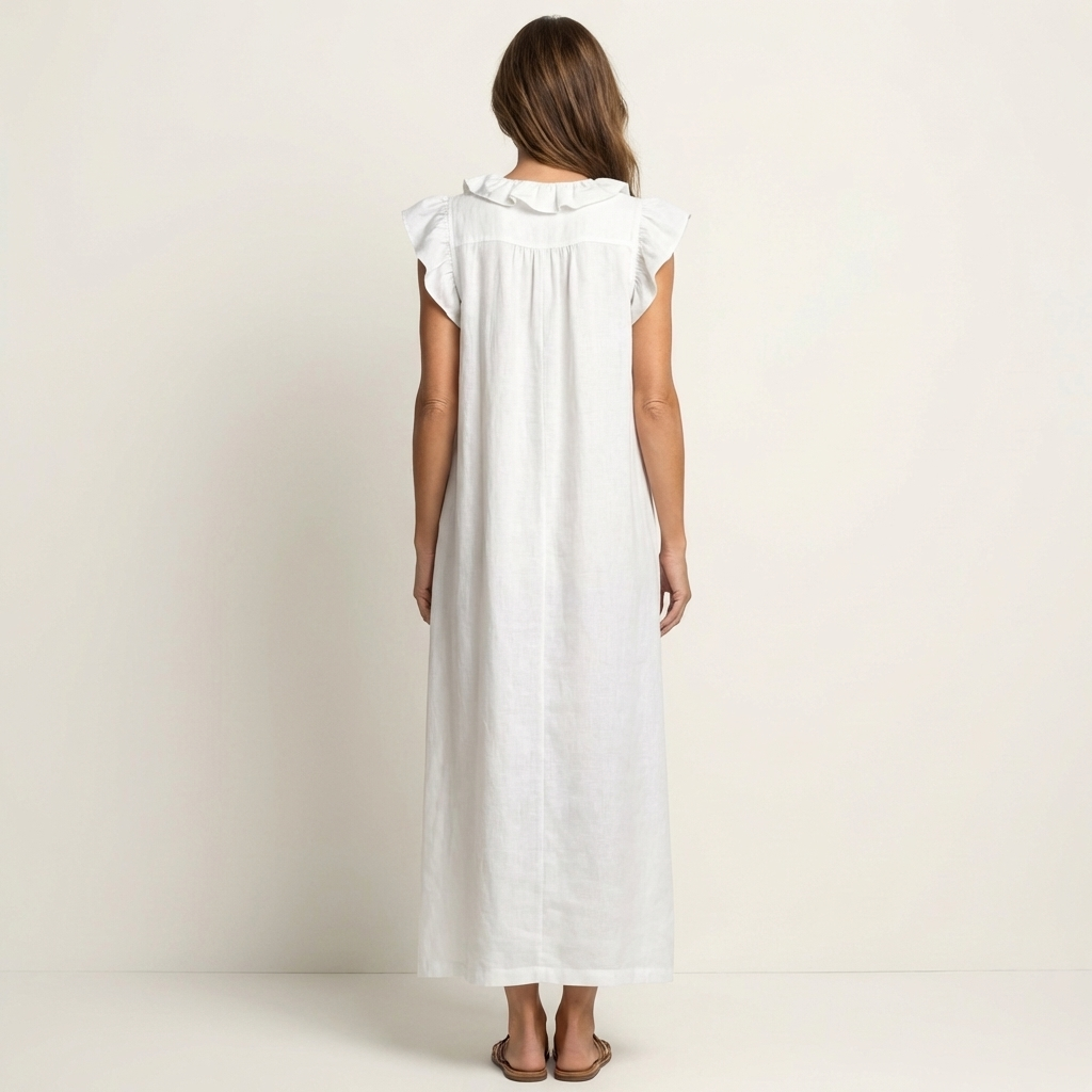 Robe Longue Col en V Josette