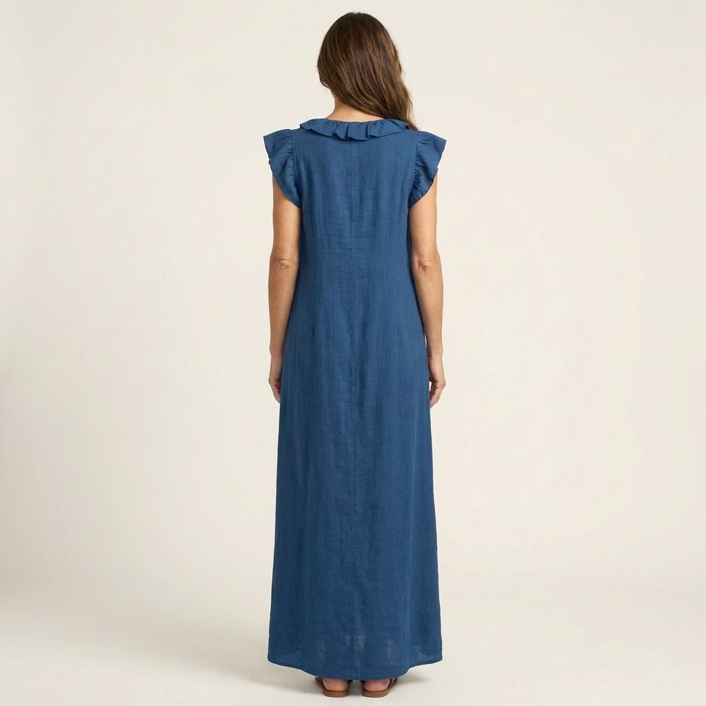 Robe Longue Col en V Josette