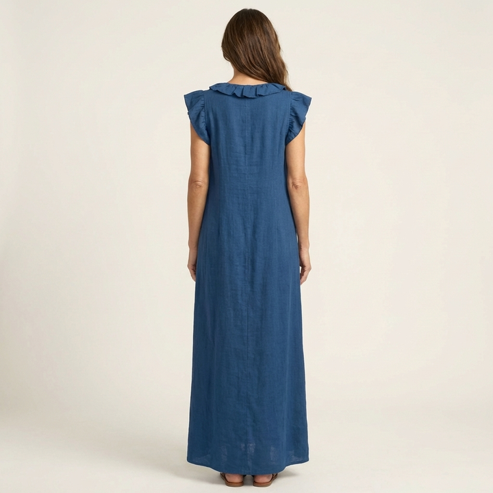 Robe Longue Col en V Josette