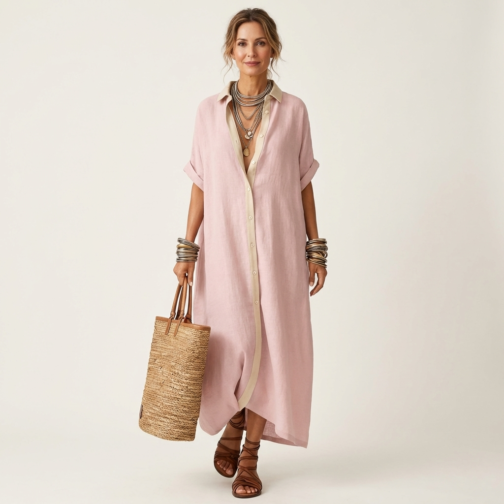 Robe Chemise Longue Kamira