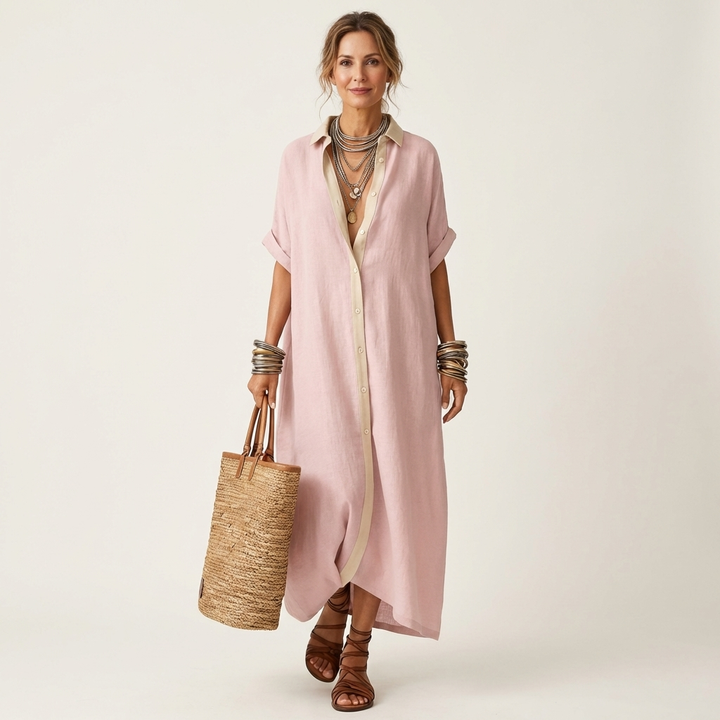 Robe Chemise Longue Kamira