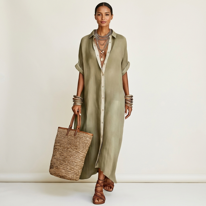 Robe Chemise Longue Kamira