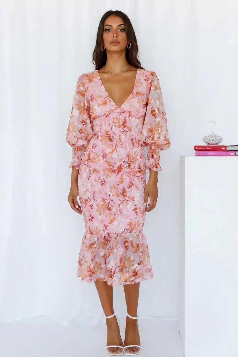 Robe Midi Miley Imprimé Floral