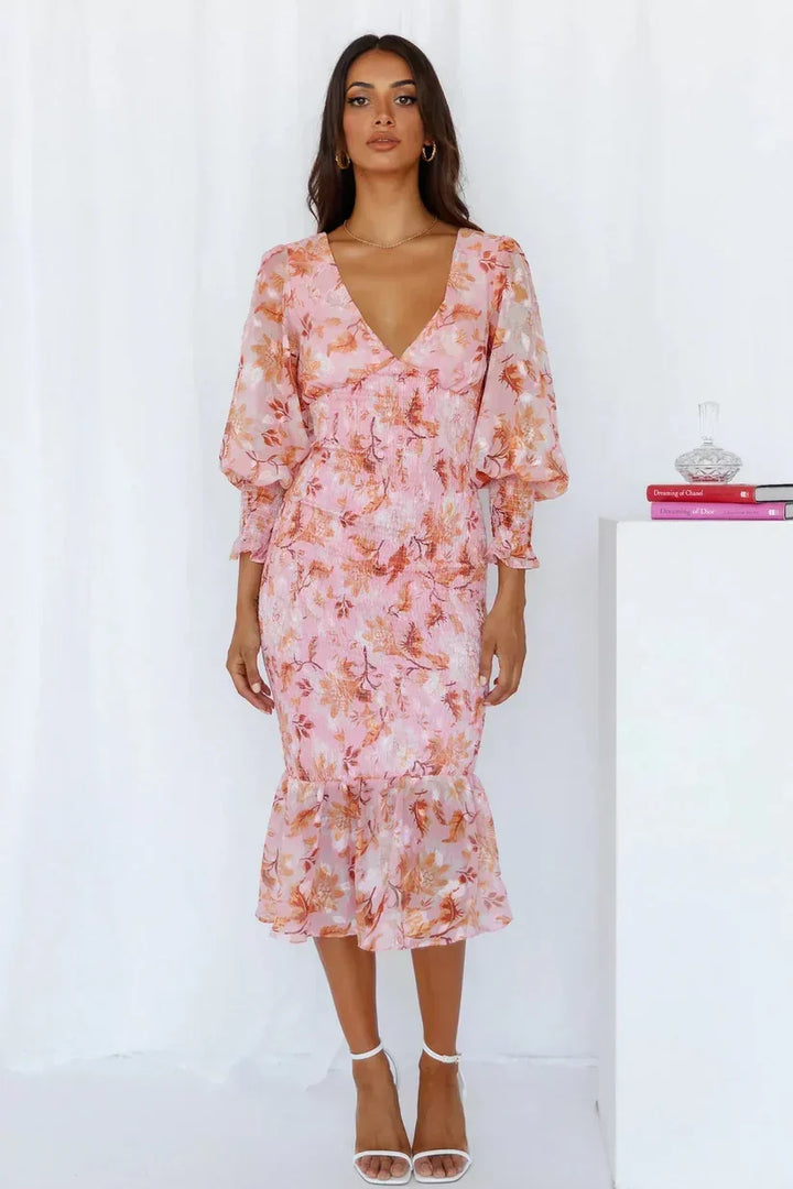 Robe Midi Miley Imprimé Floral