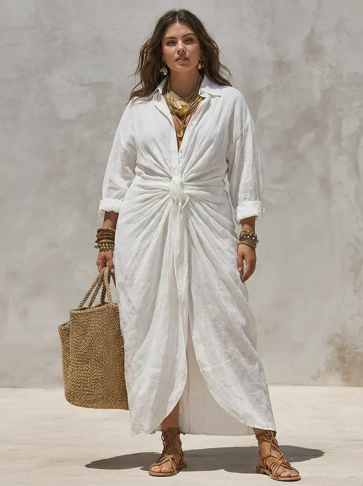 Robe Longue Nouée Elara