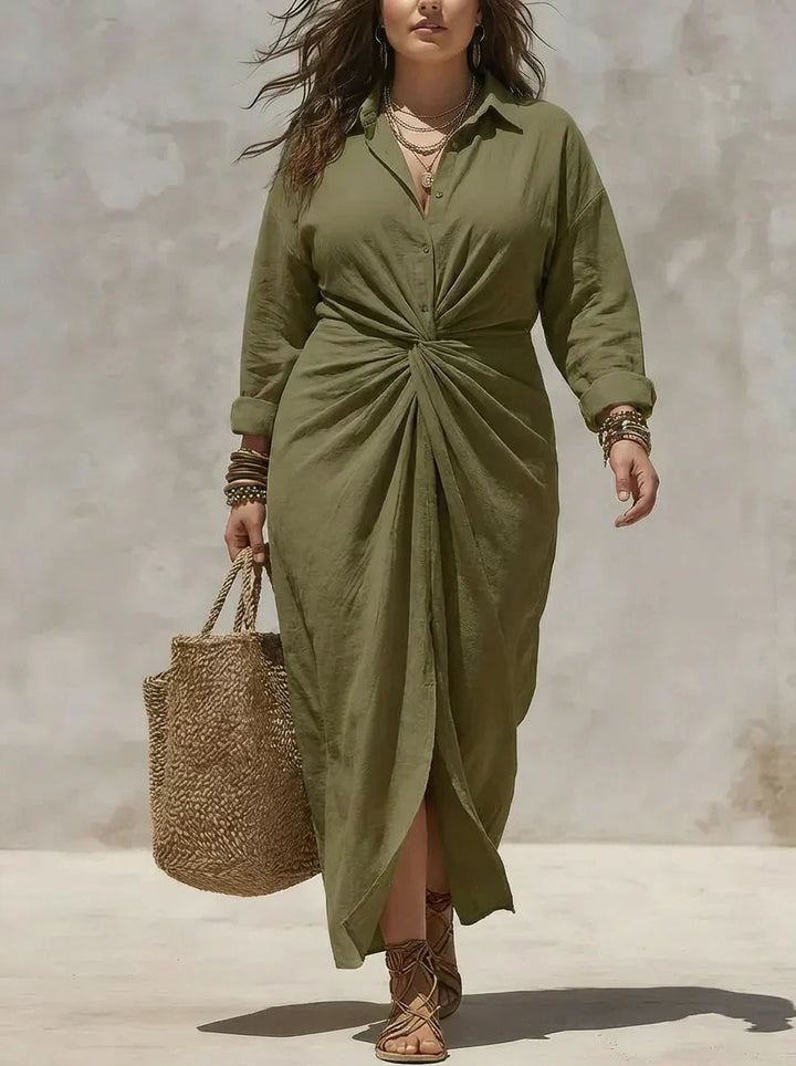 Robe Longue Nouée Elara